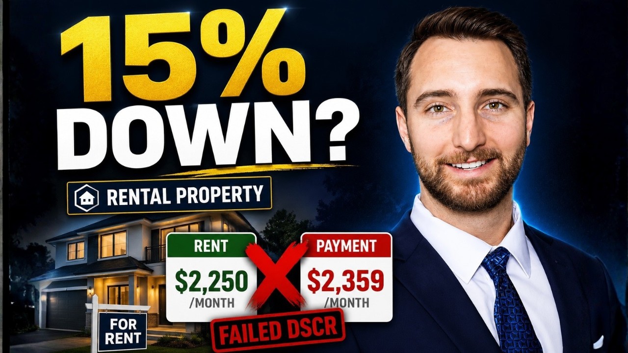15% Down DSCR Loan: Why Most Properties Won't Qualify (And How to Fix It)&rdquo;