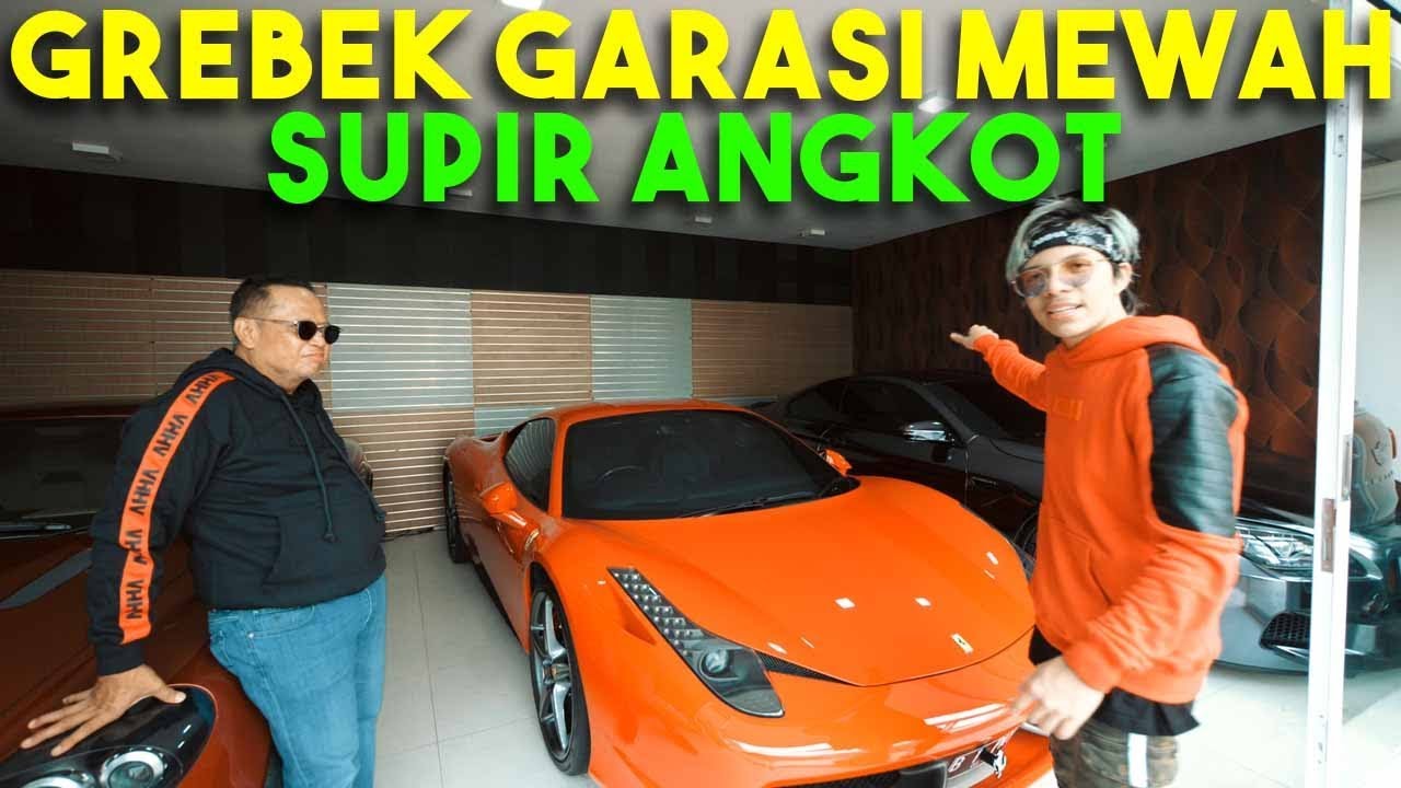GREBEK GARASI MEWAH SUPIR ANGKOT! RAHASIA SUKSES JADI MILIARDER! Dari Gaji 300 rupiah jadi Miliarder