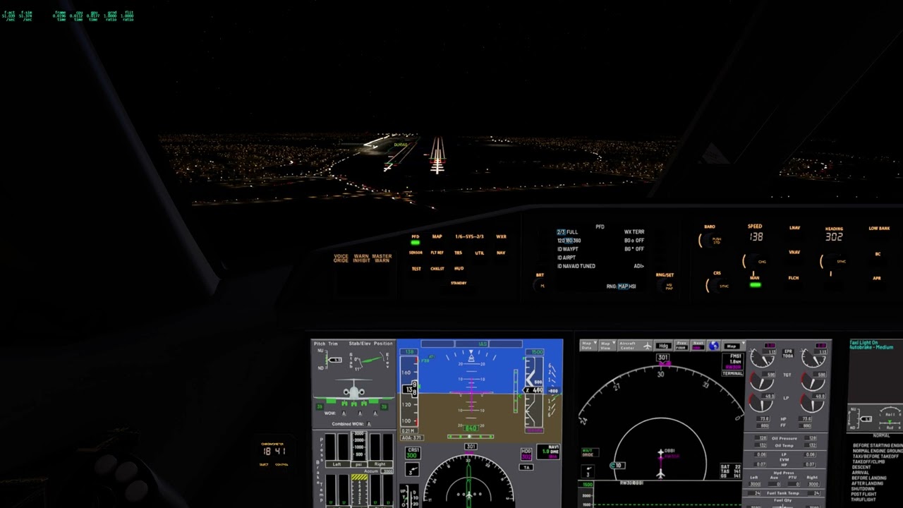 Gulfstream G650 | Bahrain Landing (OBBI) | X-Plane 12