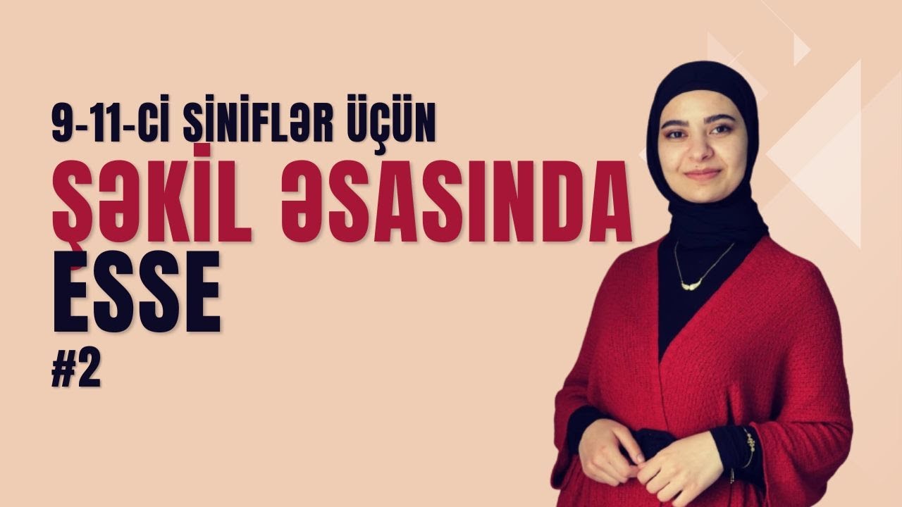Buraxılış imtahanı / Şəkil əsasında ESSE / 2024-2025 / Şəkil təsviri / Hekayə qurmaq