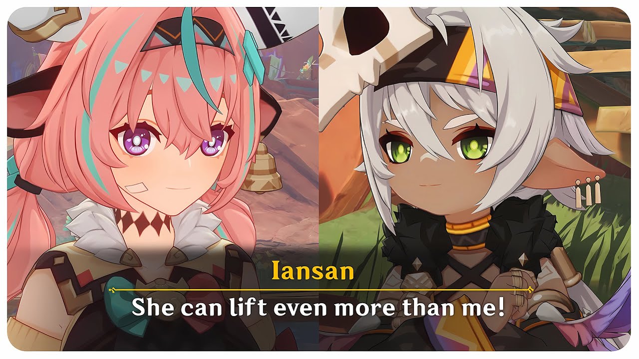 Varesa can Lift even MORE than Iansan! (Cutscene) | Genshin Impact 5.5