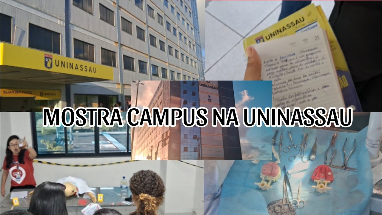 MOSTRA CAMPUS NA UNINASSAU *muitas anotações* -Gaby Farias