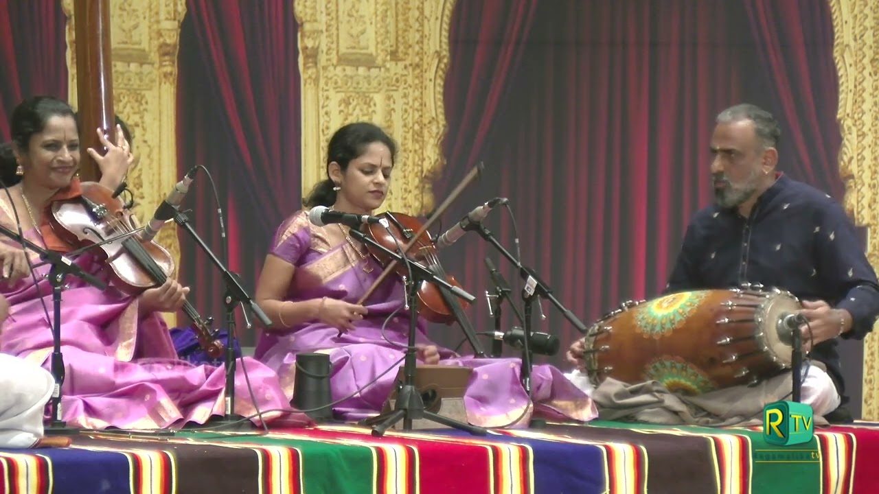 Cleveland Thyagaraja Festival 2025 | Akkarai Sisters | Violin