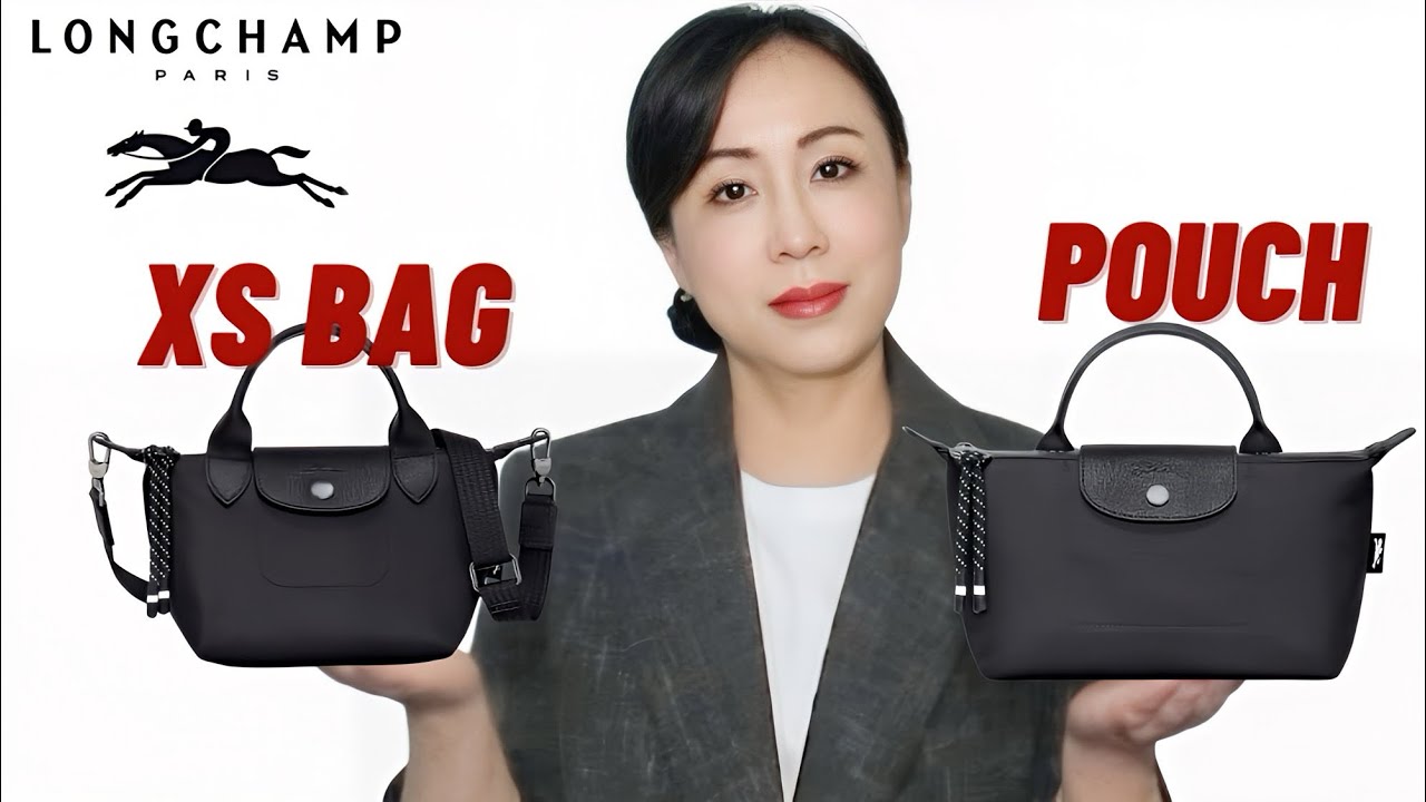 Mid-Range Handbag Review _Longchamp Energy XS Bag VS Energy Pouch