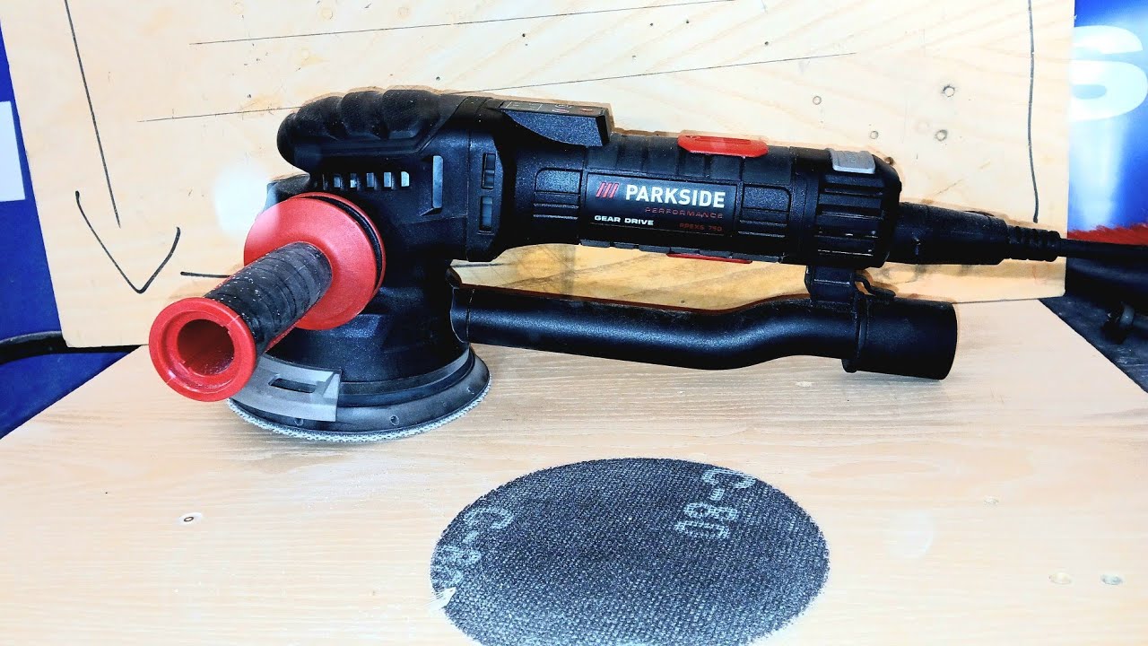 Parkside PPEXS 750 B2, levigatrice rotorbitale.