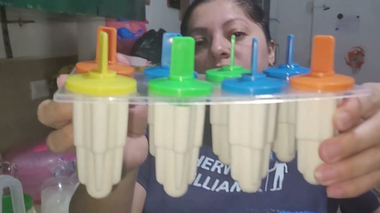 Paletas de Coco, 100% Naturales, Para Bajar el Calor. 😉
