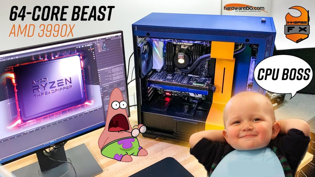 64-CORE AMD CPU - PUSHING IT TO THE LIMIT! @ ImmerseFX Studio with HardwareBG