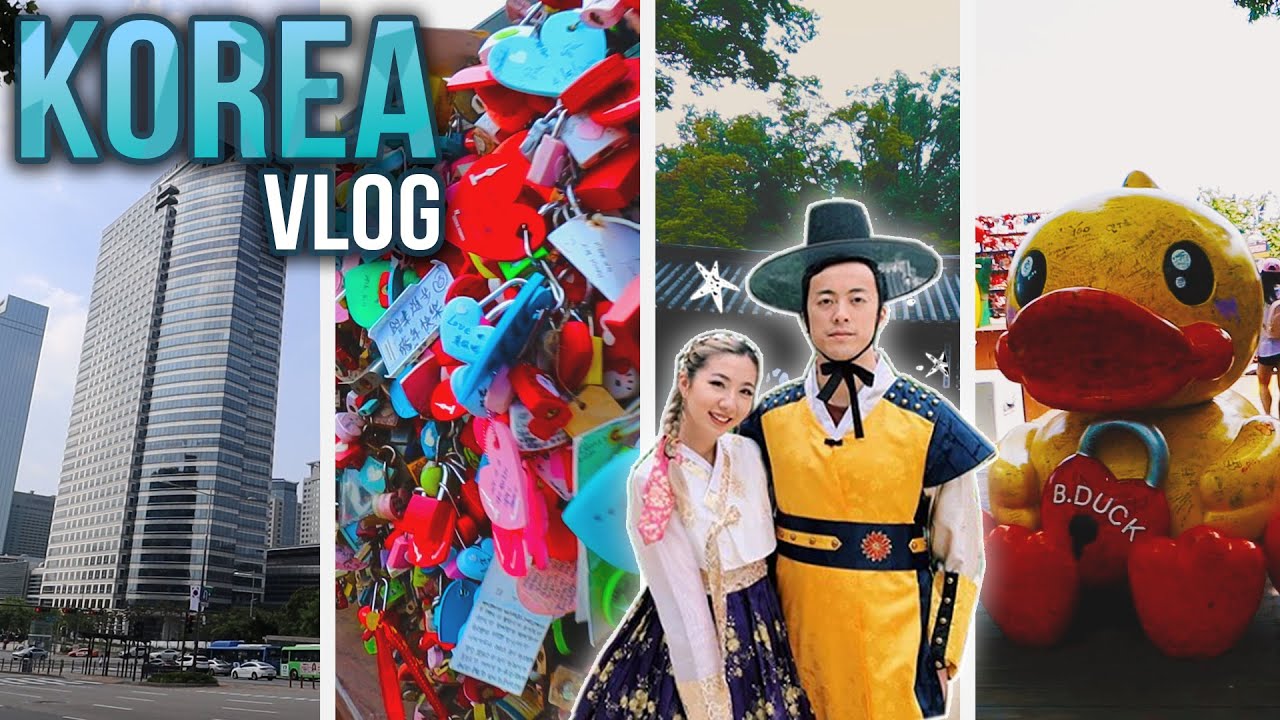 FIRST TIME IN ASIA | EXPLORING KOREA WITH MY FIANCÉ 🥰
