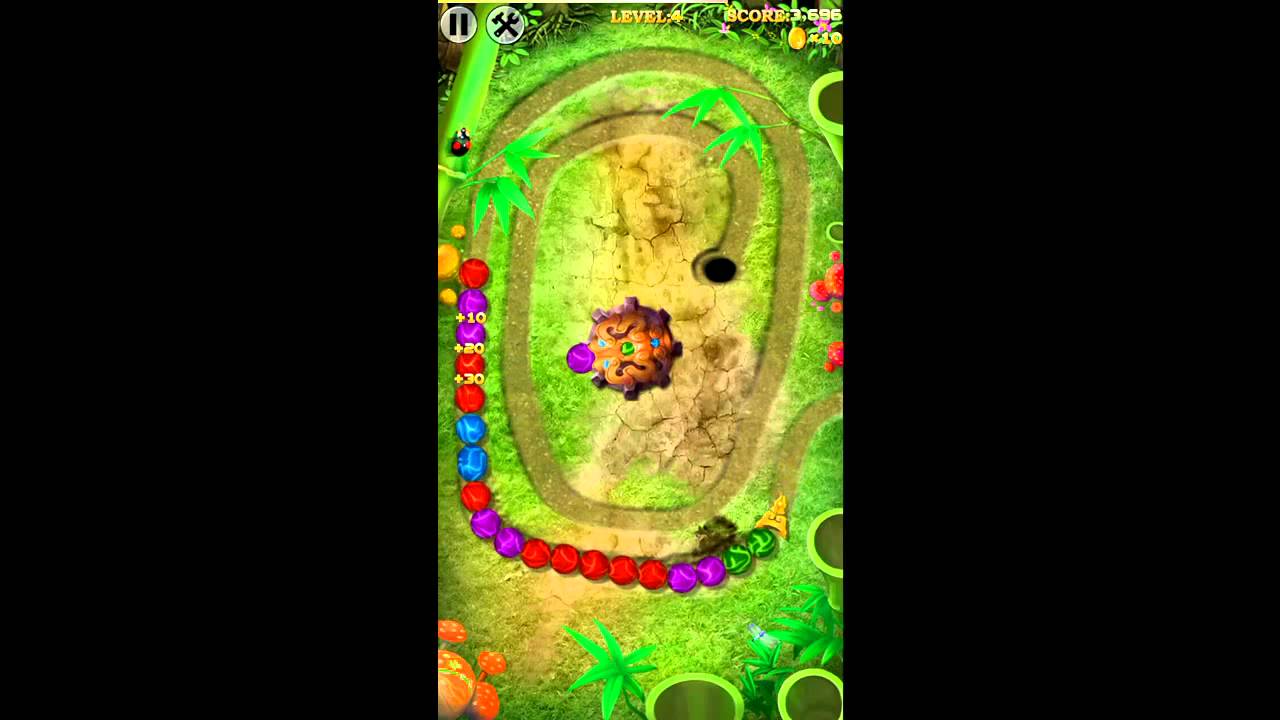 Marble Blast 3 (by Ezjoy) - free offline Zuma-like game for Android and iOS - gameplay.