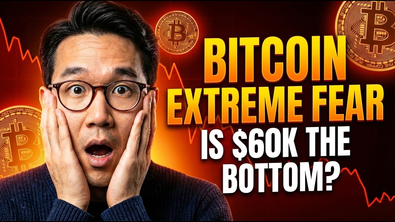 Bitcoin EXTREME FEAR — Is $60K the Bottom or Are We Going Lower ?