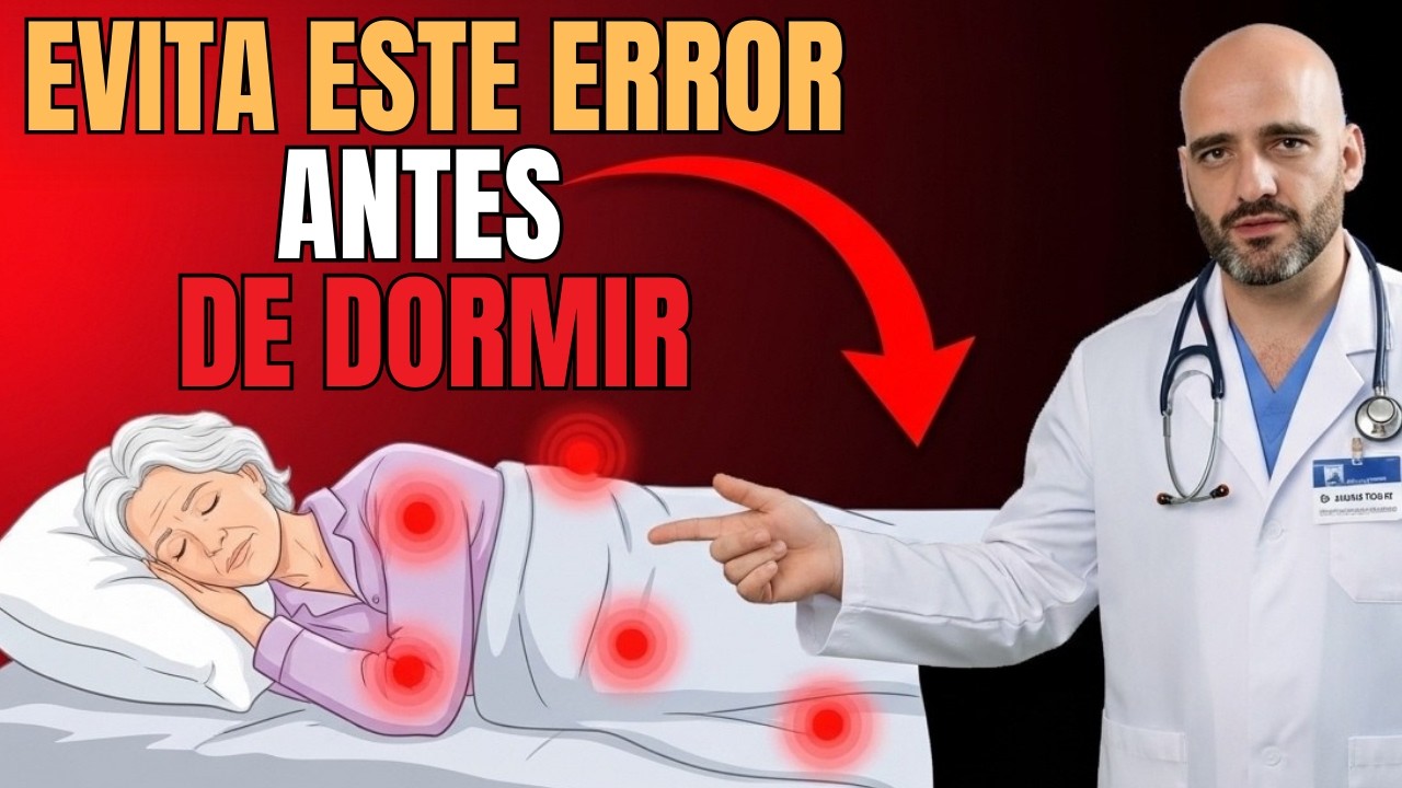 ADULTO MAYOR: Estos 5 MALOS Hábitos AUMENTAN el RIESGOS de MUERTE al Dormir