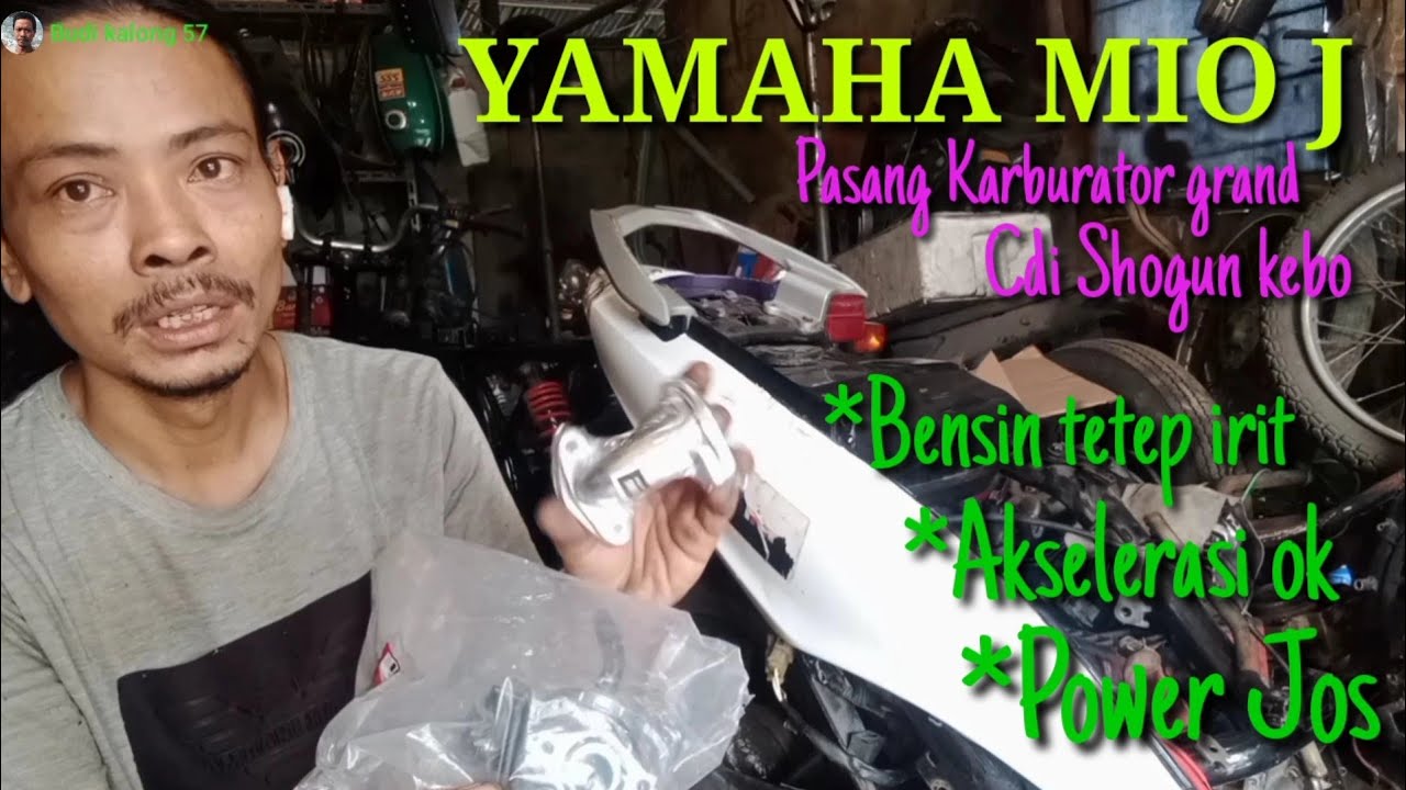 Yamaha Mio J Rubah Karburator#Karburatorgrand#cdishogun110