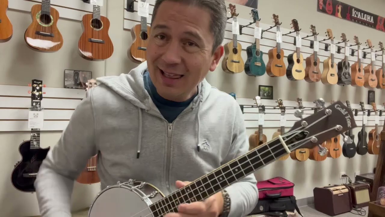 Gold Tone BUT Tenor Banjolele Ukulele Demo/Review at Aloha City Ukes