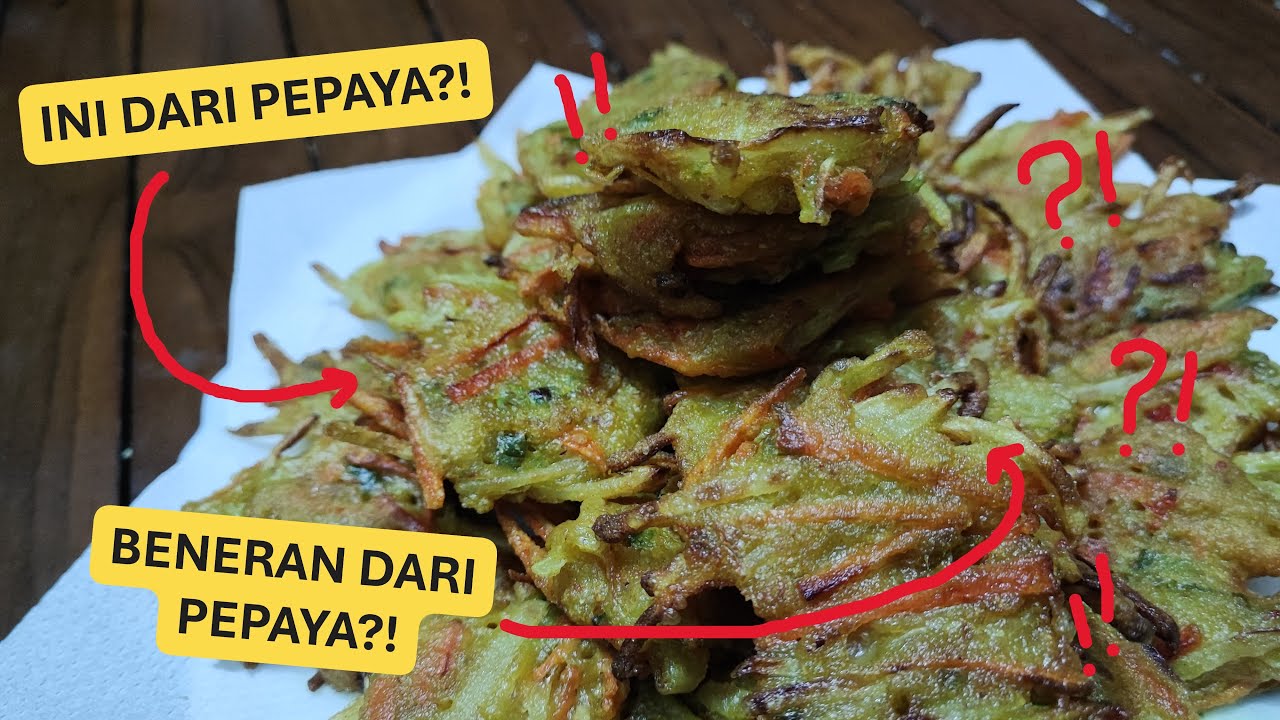 KO BISA BAKWANNYA DR BUAH?! Resep BAKWAN PEPAYA MUDA ala Moon's Kedai