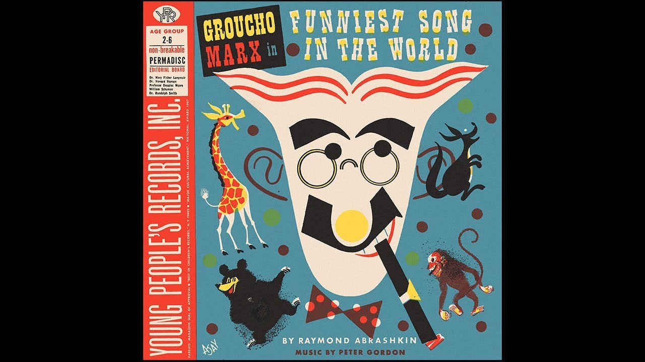 Groucho Marx - Funniest Song in The World (Young People's Records)