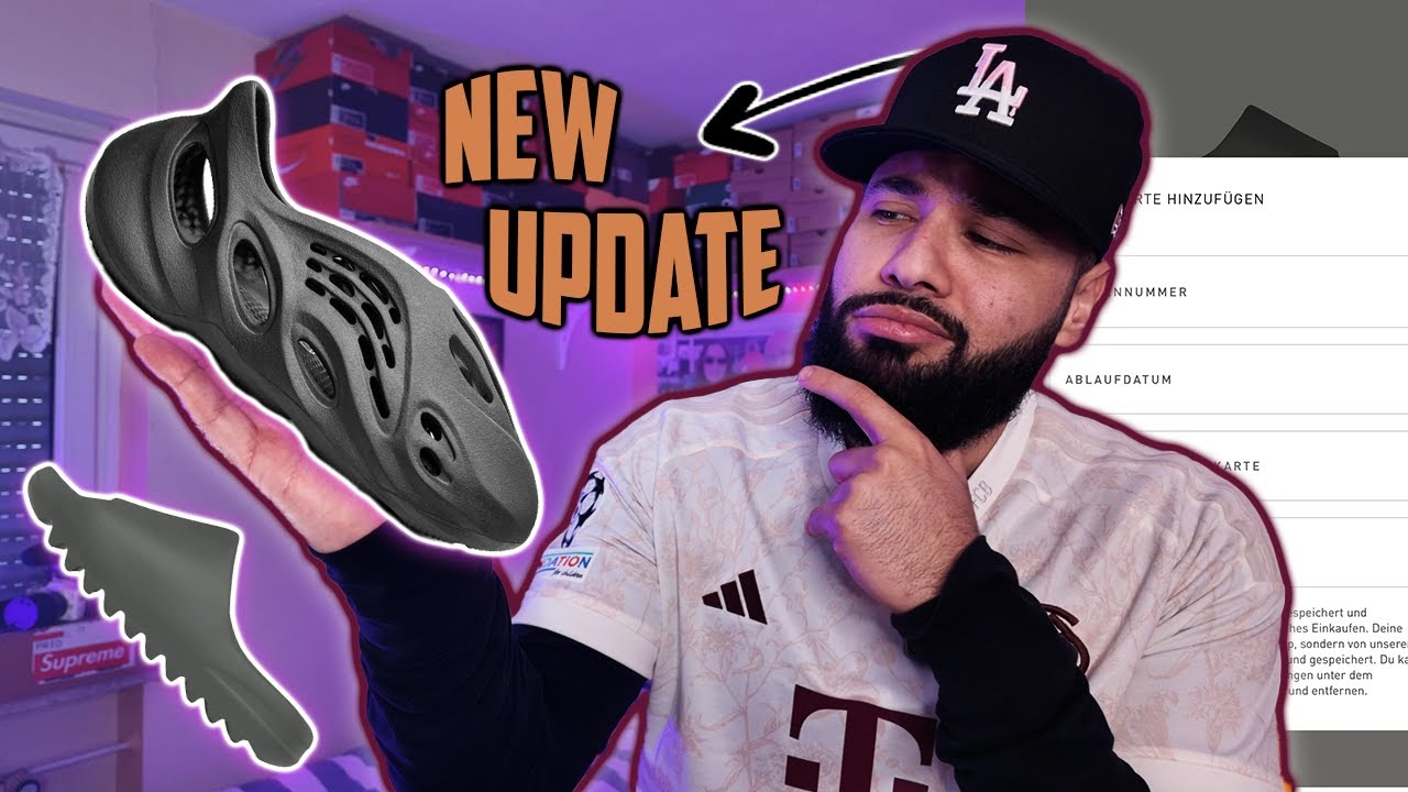 Will This Update Make It Easier To Cop On The Confirmed App? Yeezy Foam RNR Onyx / Slide Dark Onyx!!