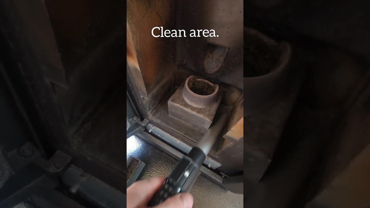 How to clean a pellet stove