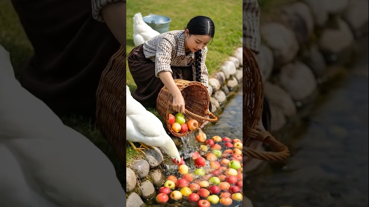 Ancient Harvest Brew Turning Wild Apples into Village Cider 🍎🍻  #RuralCooking #Fermentation