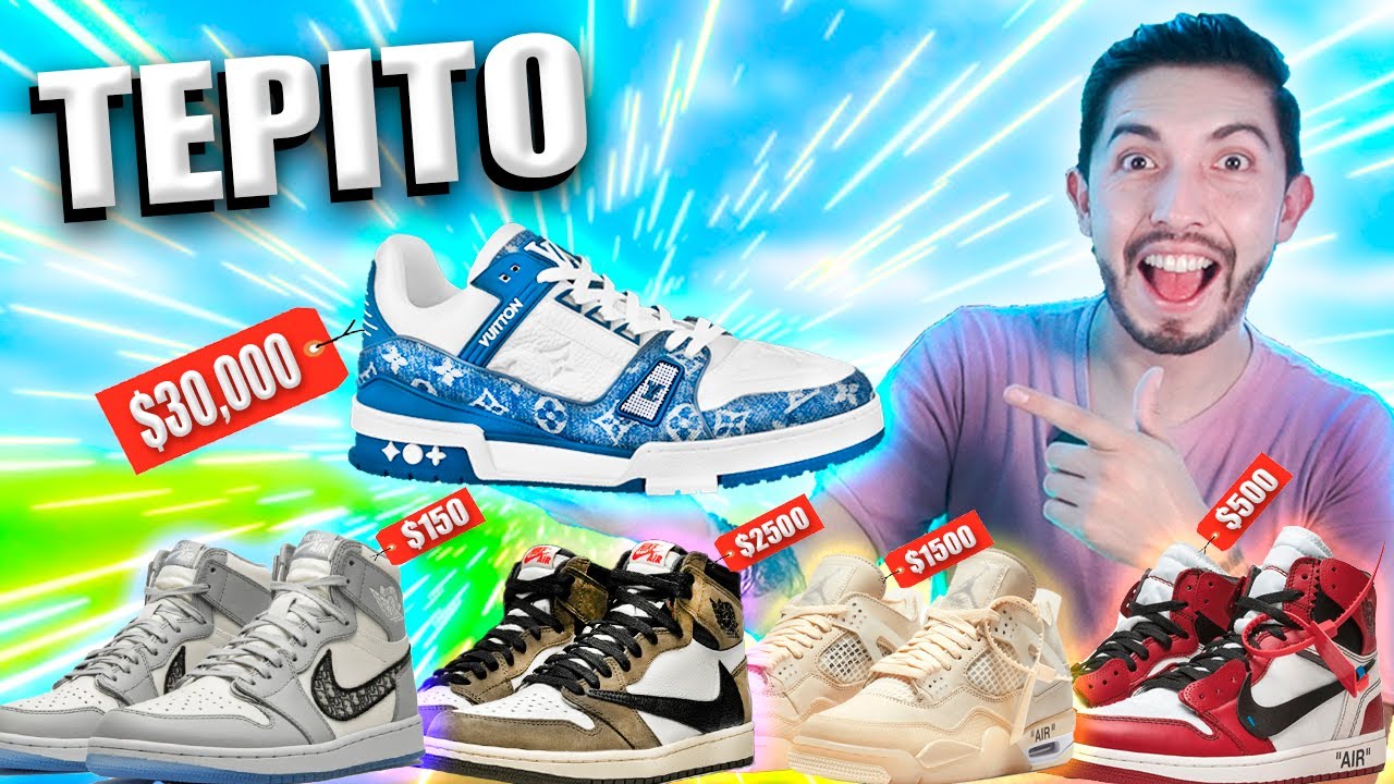COMPRANDO LOS SNEAKERS MAS COSTOSOS DE TEPITO! ME ROBARON?