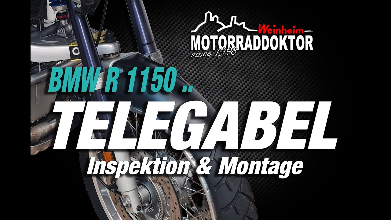 BMW R 1150 GS | Telegabel zerlegen & überholen | Demontage & Montage der Gabel