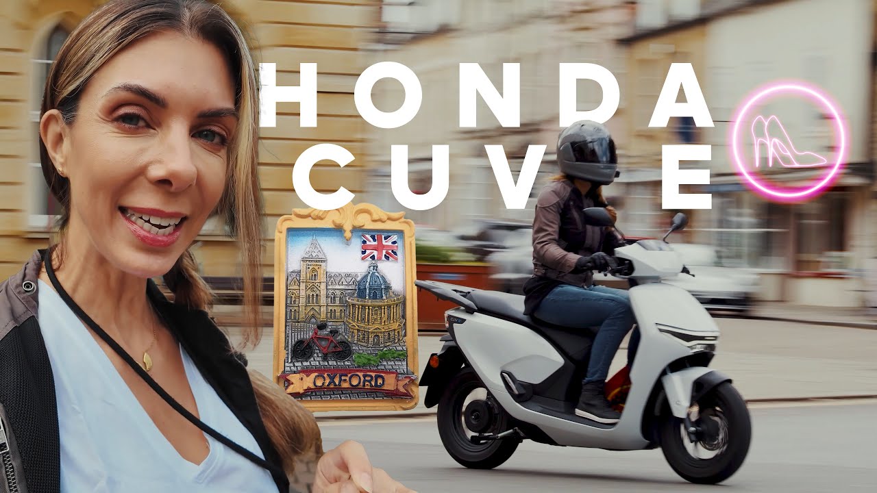 Honda CUV e en Oxford: Scooter Eléctrico con Doble Batería y Conectividad Avanzada 🔋📱
