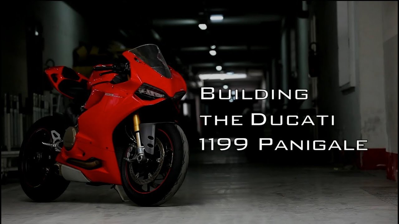 Ducati 1199 Panigale assembly line