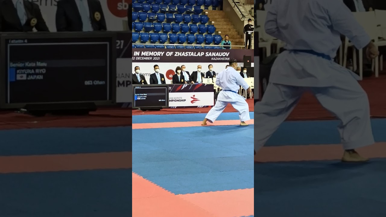 Kata Ohan. Ryo Kiyuna. Asian Championship in Almaty 18-22 December, Kazakhstan.