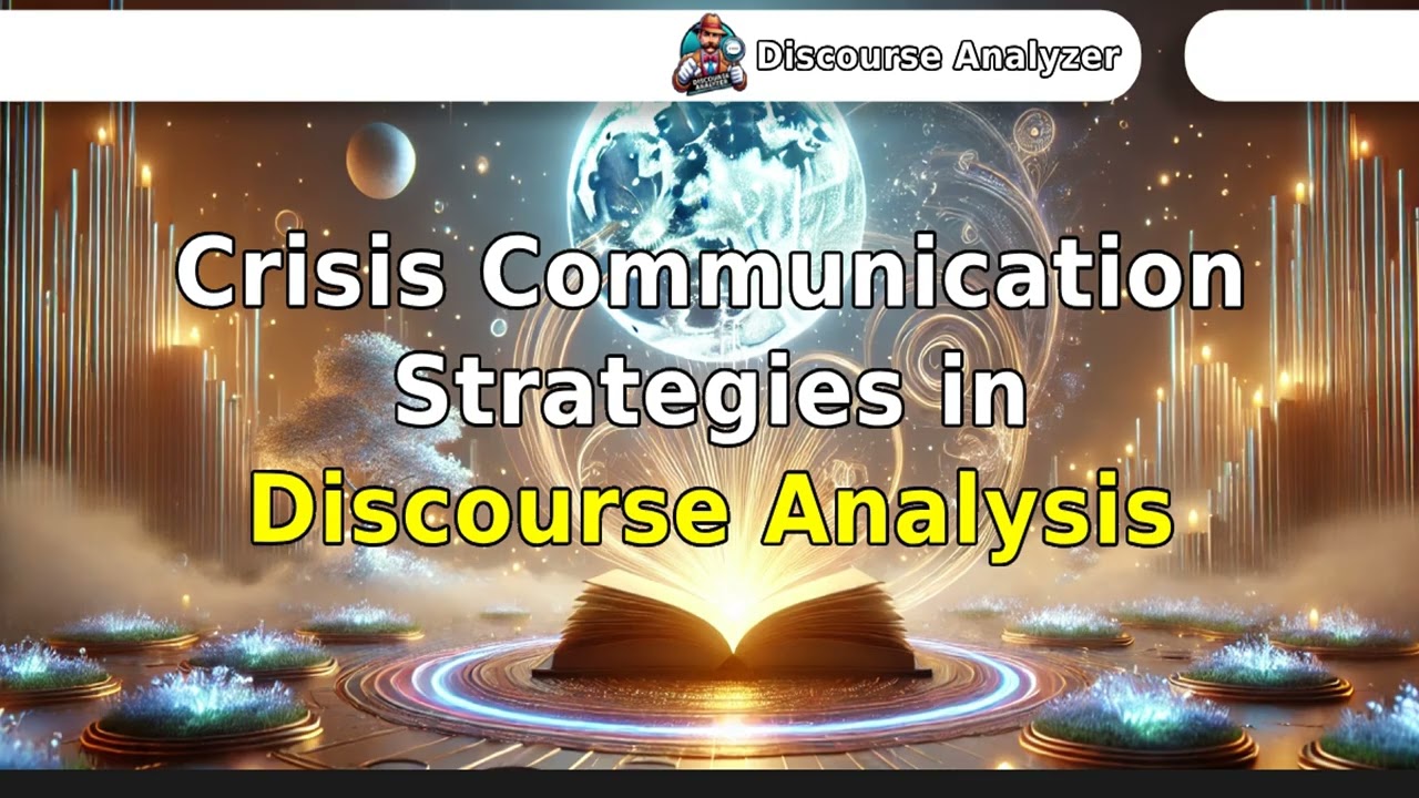Crisis Communication Strategies in Discourse Analysis.