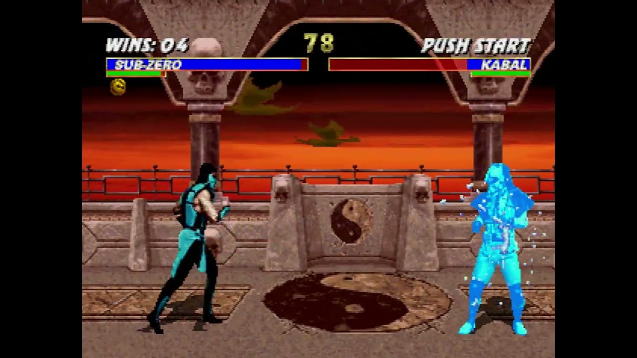 Mortal Kombat Trilogy Classic Sub-Zero Arcade Tower