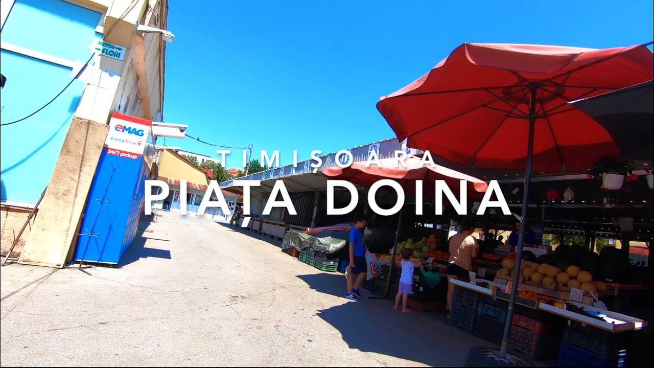 Piata Doina Timisoara - Calea Sagului - Strada Mures - Scoala Generala 2 - Cinema Unirea