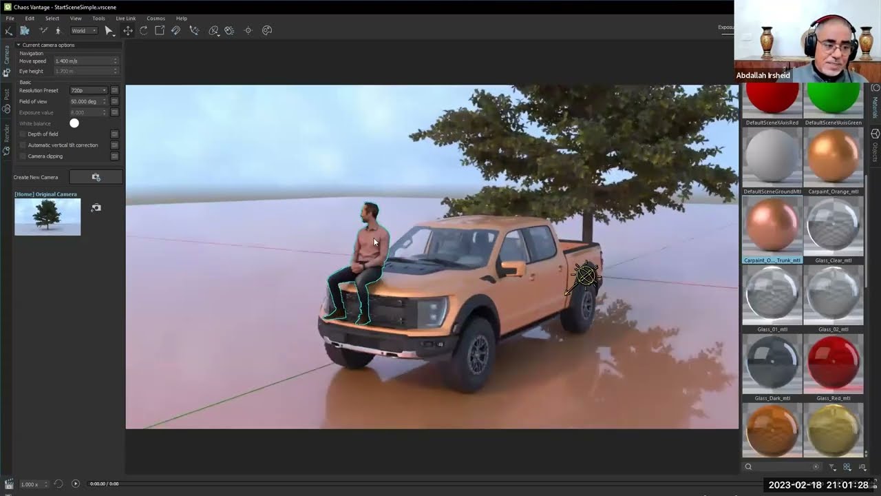 Chaos Vantage render speed ..... amazing