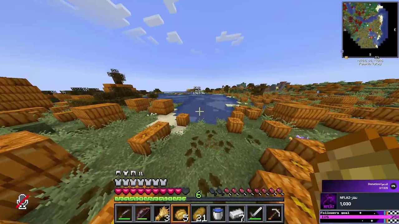 Minecraft Better MC #1//رمضانيات 6//ماينكرافت مع العيال