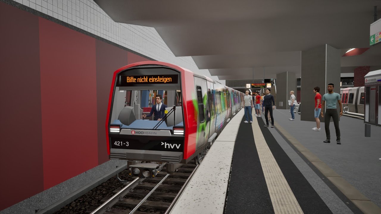 SubwaySim Hamburg - Szenario: Immer diese Graffiti #4
