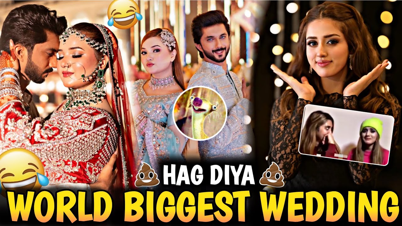 Longest WEDDING Of Rabeeca and Hussain With Jannat Mirza 🤨