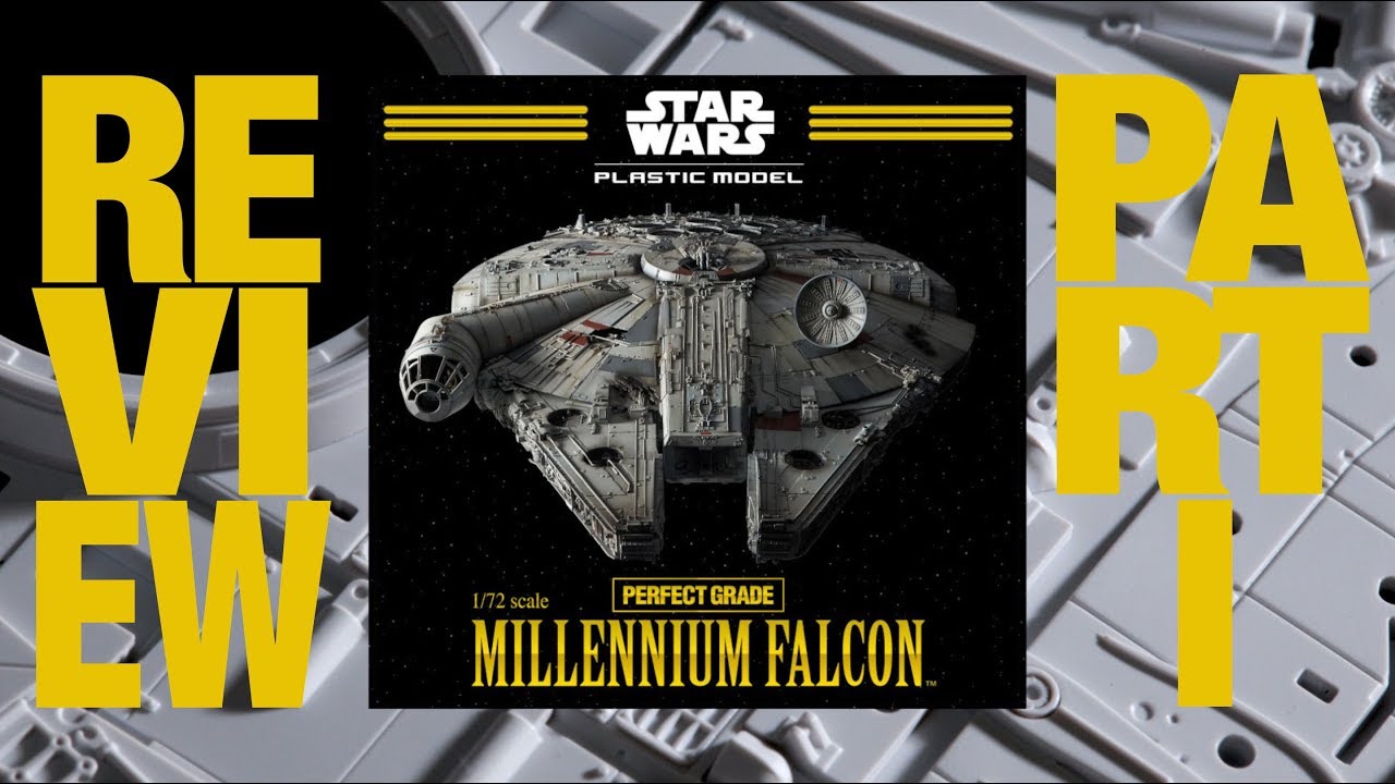 Bandai’s 1:72 “Perfect Grade” Millennium Falcon Model Kit Review, Part I
