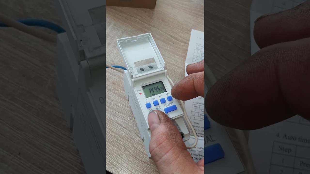 Электронное реле времени! Настройка.