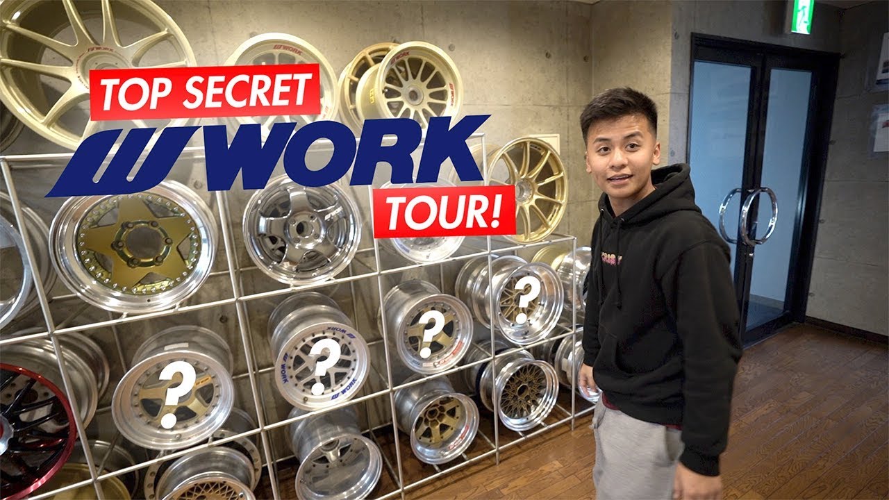 TOP SECRET Work Wheels Japan Tour!