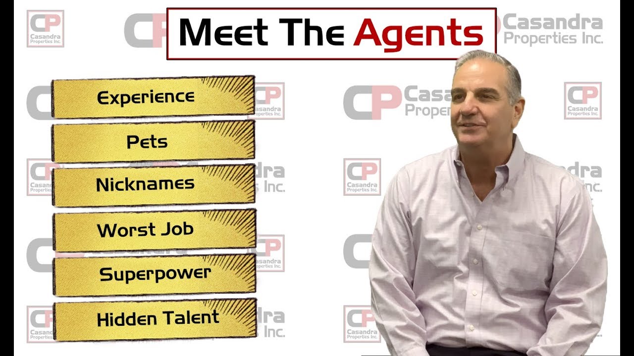 Meet The Agents | Anthony DeLeo | Casandra Properties | real estate agent