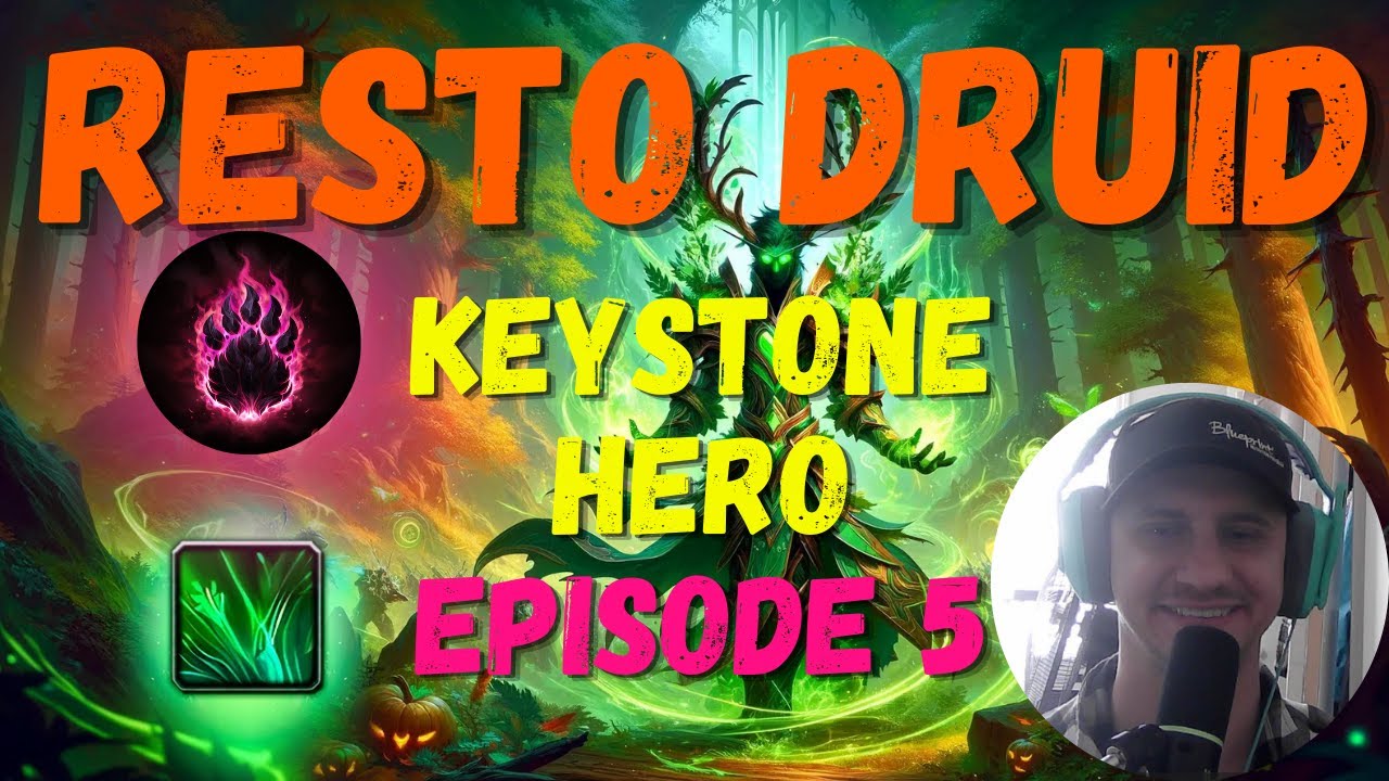 DISASTER STRIKES & Keystone Master Achieved! Restoration Druid KSH Challenge | Episode 5