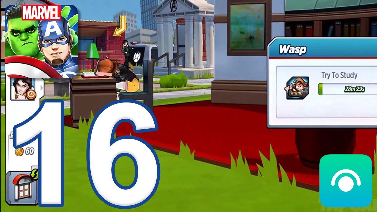MARVEL Avengers Academy — Прохождение игры, часть 16 — Уровень 8 (iOS, Android)
