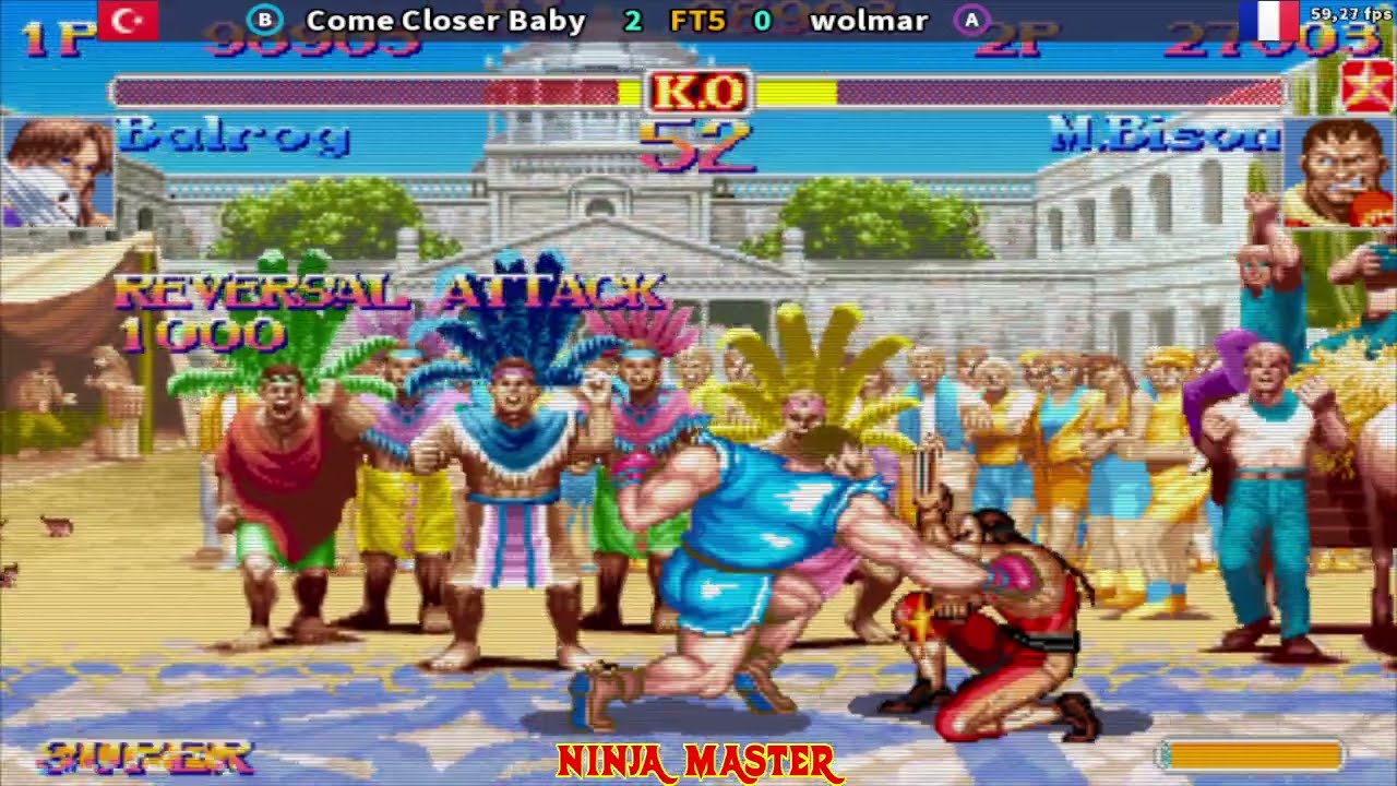 Come Closer Baby 🆚 wolmar - Super Street Fighter II X - grand master challenge - FT.5