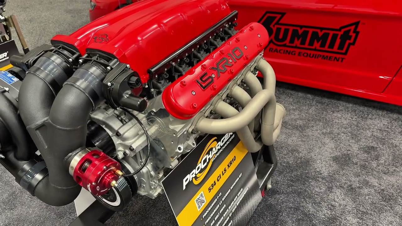 Silnik V10 LS XR10 na #prishow 2025
