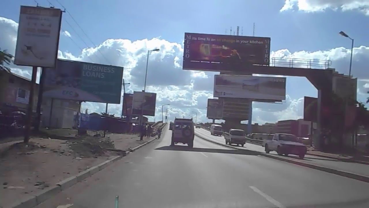 DashCam 003 -  In a Taxi - Lusaka Zambia - YouTube