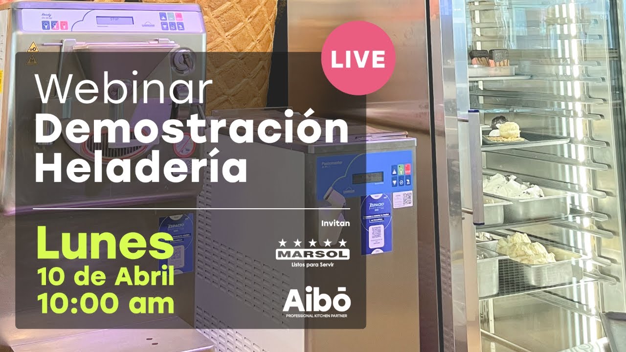 WEBINAR DEMOSTRACIÓN HELADERÍA MARSOL