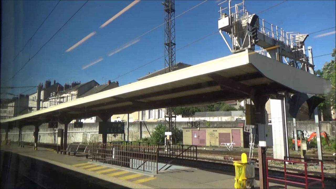 Train trjet de Nevers à Vierzon