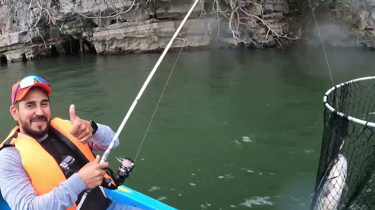 PESCA EN EL CAÑON DEL SUMIDERO
