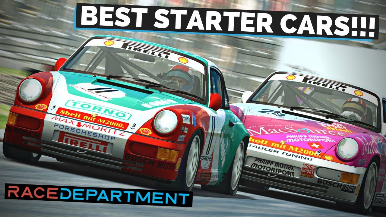 The best cars to start your sim racing career with!!