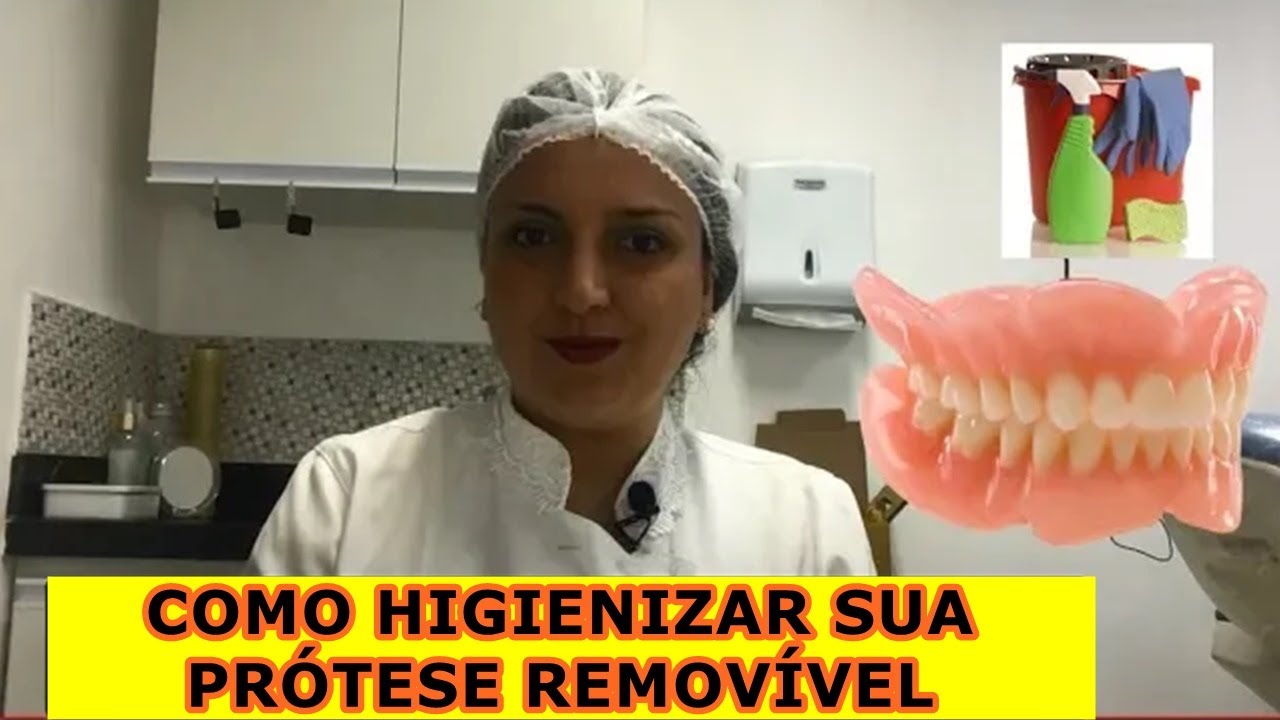 Como Limpar sua Prótese Dentária Móvel?