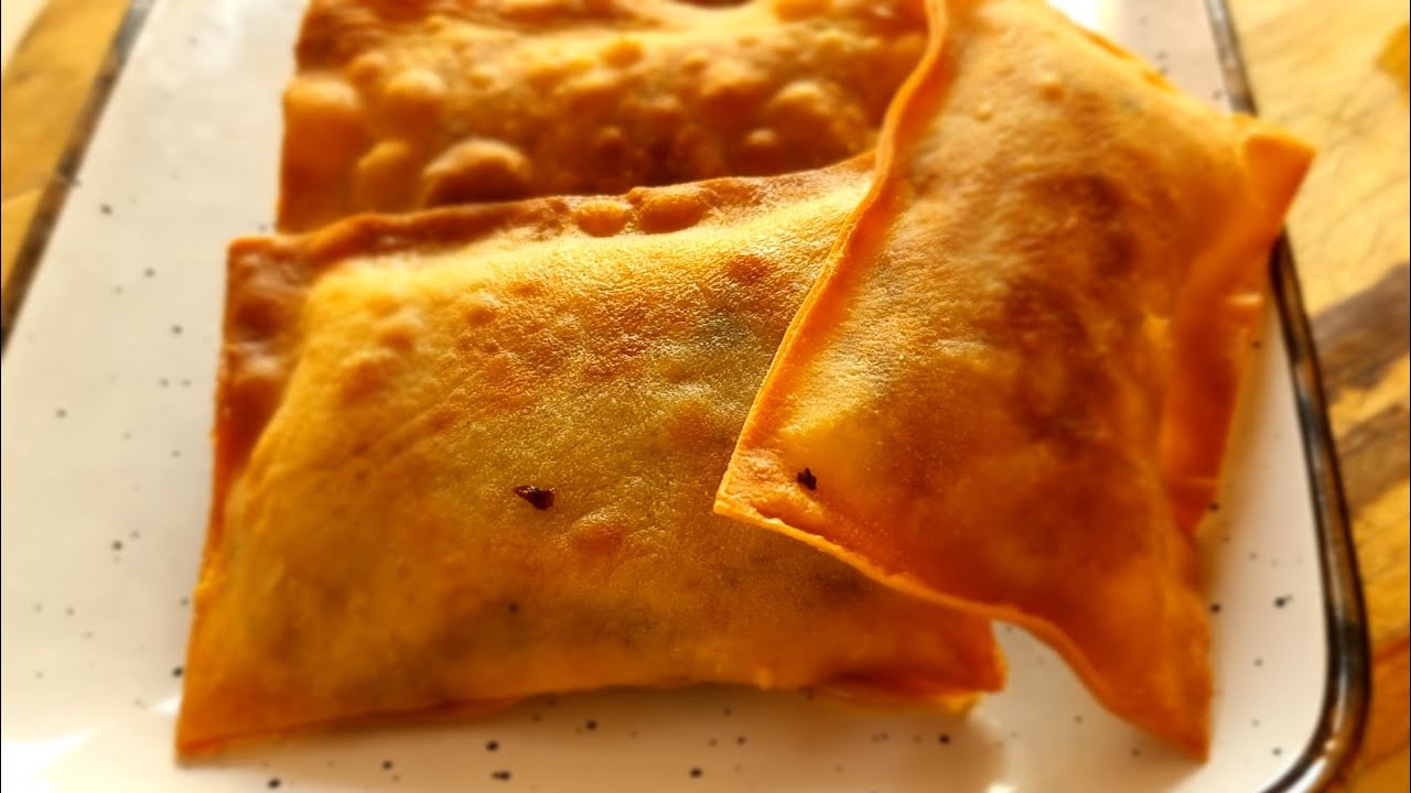 New idea Chicken Samosa Pockets Recipe.Try This New Way,You'll Love It