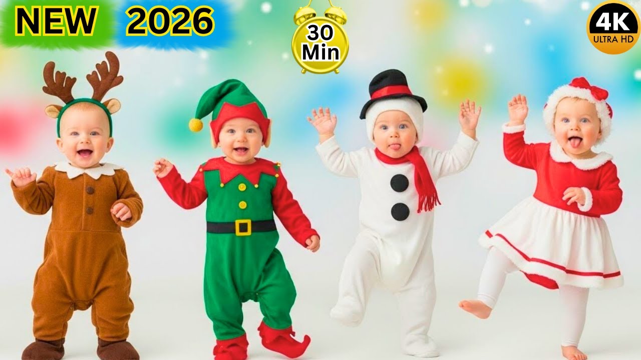 Вирусная рождественская песня «Jingle Bells» 2026 года 🎄 